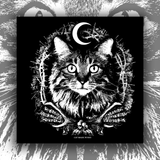 CAT MAGIC PUNKS Yule Cat Poster - LIMITED EDITION
